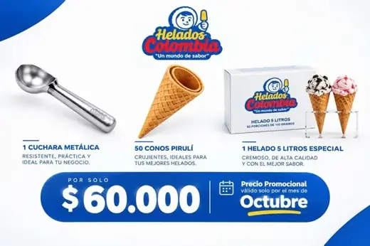 Combo heladería $60.000