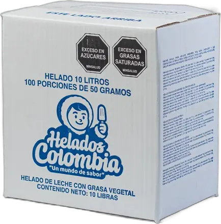Helado 10 litros
