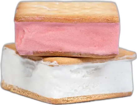 Galleta con helado