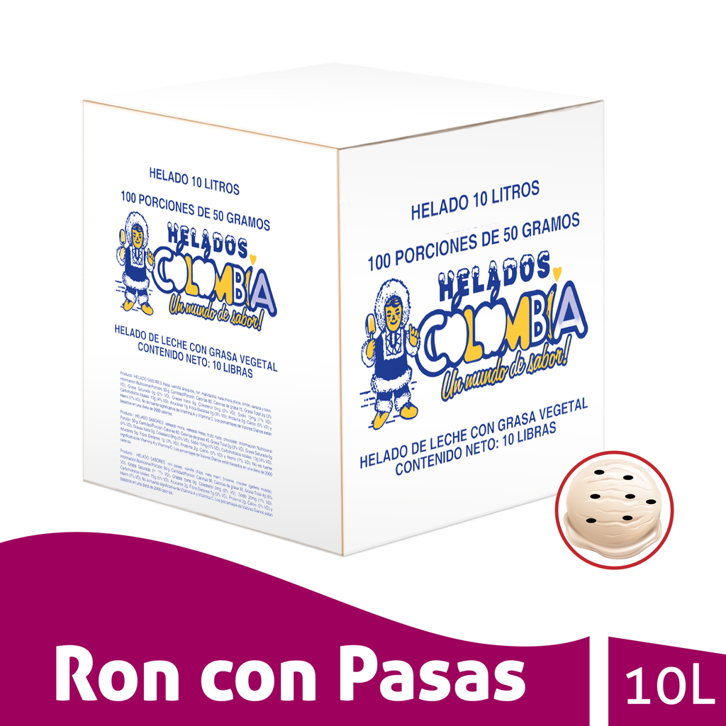Helado 10 Lts Especial